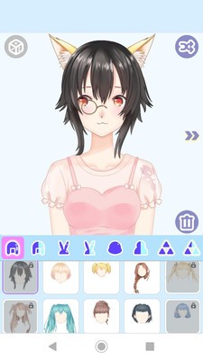 轻舟装扮女孩手机小游戏 游戏截图