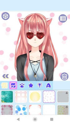 轻舟装扮女孩手机小游戏 游戏截图